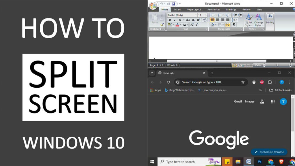 How to Use Split Screen on Windows 10