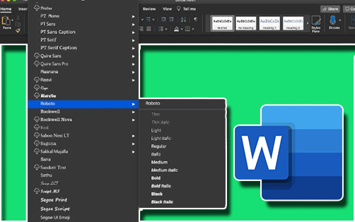 How to Add New Fonts to Microsoft Word