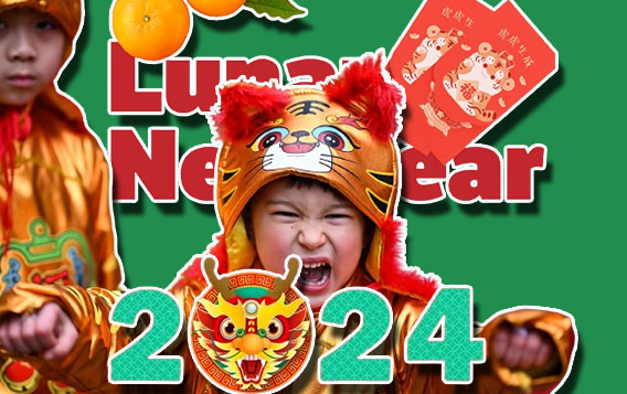 Lunar New Year 2024  - Year of The Tiger In China