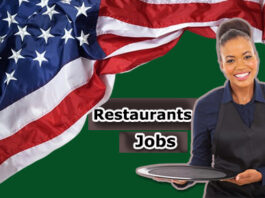 Restaurants Jobs In USA with Visa Sponsorship